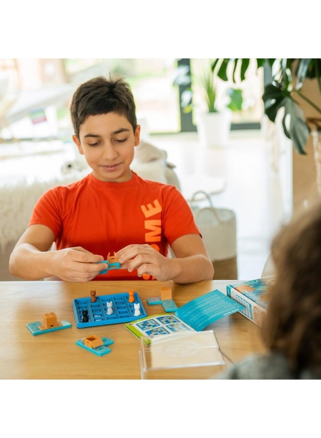 SmartGames Cats and Boxes, Fun IQ Brain Teaser Puzzle, Cognitive Development STEM Toy with 60+ Challenges, Travel Friendly Tabletop Educational Matching Puzzle Game, Suitable for Children Above 7+ - Image 5